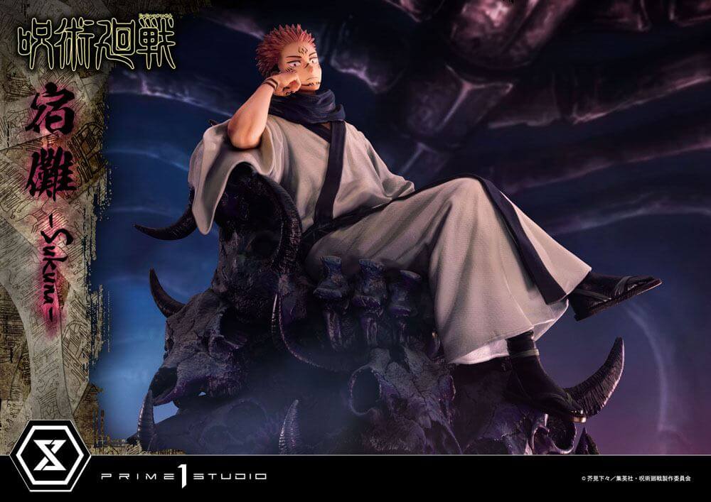 Jujutsu Kaisen Premium Masterline Series Statue Ryomen Sukuna 34cm - Scale Statue - Prime 1 Studio - Hobby Figures UK