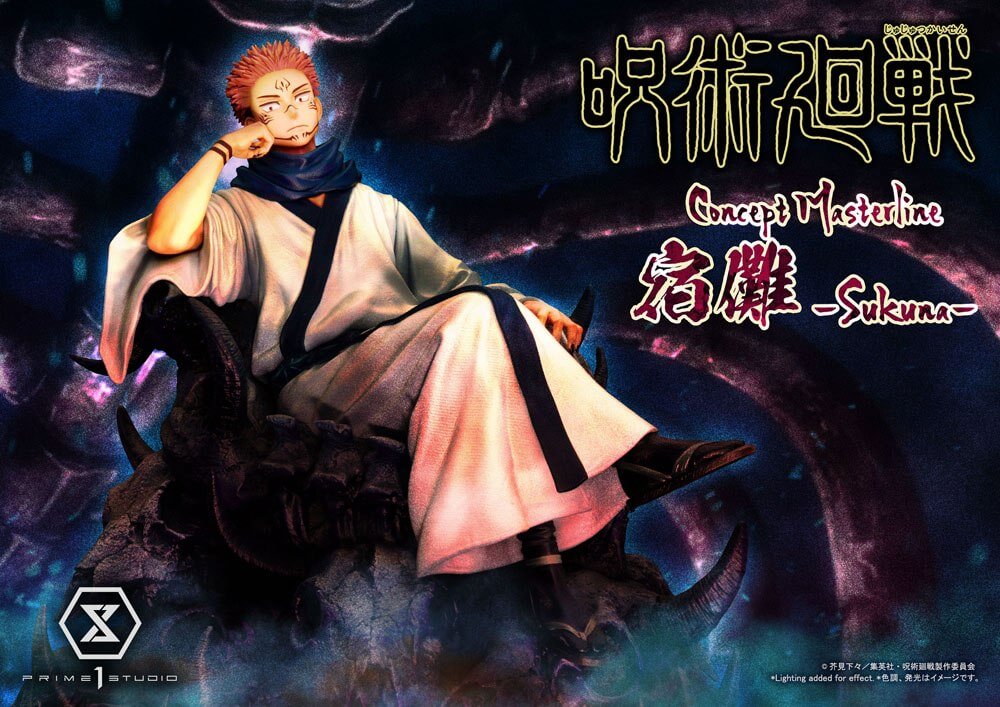 Jujutsu Kaisen Premium Masterline Series Statue Ryomen Sukuna 34cm - Scale Statue - Prime 1 Studio - Hobby Figures UK