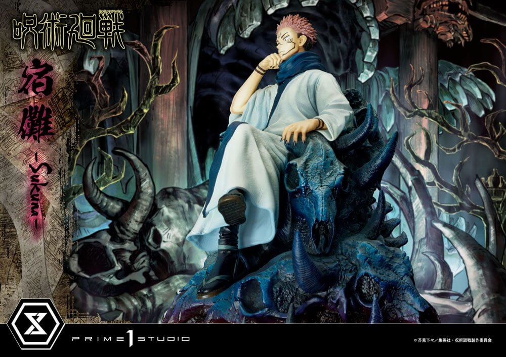 Jujutsu Kaisen Premium Masterline Series Statue Ryomen Sukuna 34cm - Scale Statue - Prime 1 Studio - Hobby Figures UK