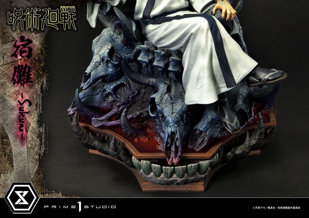 Jujutsu Kaisen Premium Masterline Series Statue Ryomen Sukuna 34cm - Scale Statue - Prime 1 Studio - Hobby Figures UK