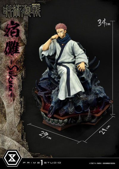 Jujutsu Kaisen Premium Masterline Series Statue Ryomen Sukuna 34cm - Scale Statue - Prime 1 Studio - Hobby Figures UK