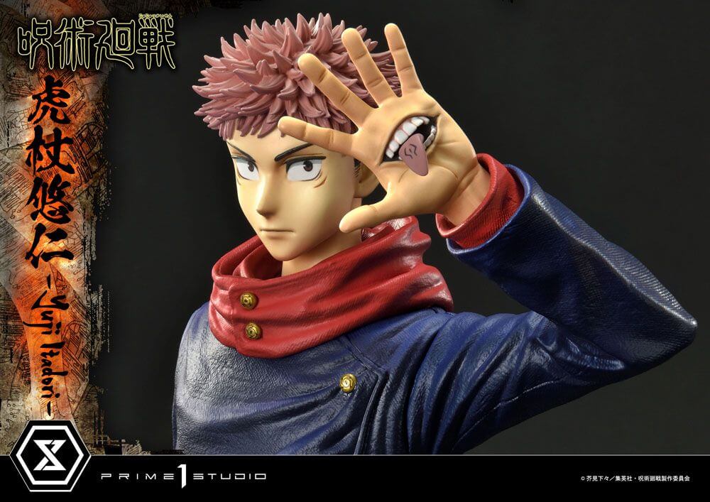 Jujutsu Kaisen Premium Masterline Series Statue Yuji Itadori 38cm - Scale Statue - Prime 1 Studio - Hobby Figures UK