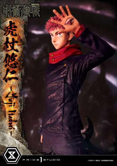 Jujutsu Kaisen Premium Masterline Series Statue Yuji Itadori 38cm - Scale Statue - Prime 1 Studio - Hobby Figures UK