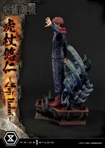 Jujutsu Kaisen Premium Masterline Series Statue Yuji Itadori 38cm - Scale Statue - Prime 1 Studio - Hobby Figures UK