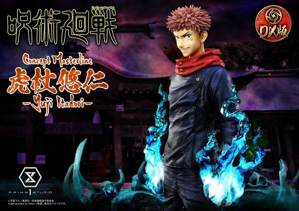 Jujutsu Kaisen Premium Masterline Series Statue Yuji Itadori Deluxe Version 38cm - Scale Statue - Prime 1 Studio - Hobby Figures UK