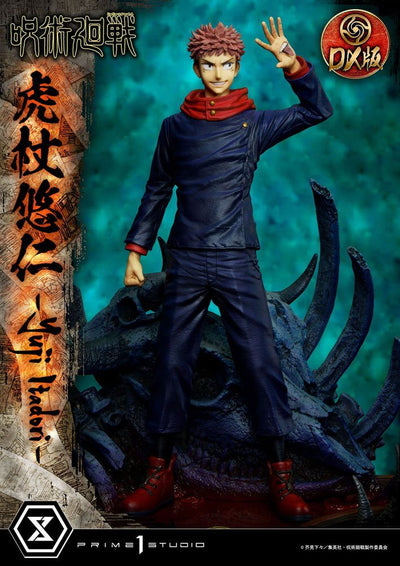 Jujutsu Kaisen Premium Masterline Series Statue Yuji Itadori Deluxe Version 38cm - Scale Statue - Prime 1 Studio - Hobby Figures UK