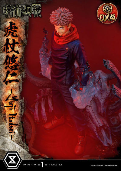 Jujutsu Kaisen Premium Masterline Series Statue Yuji Itadori Deluxe Version 38cm - Scale Statue - Prime 1 Studio - Hobby Figures UK
