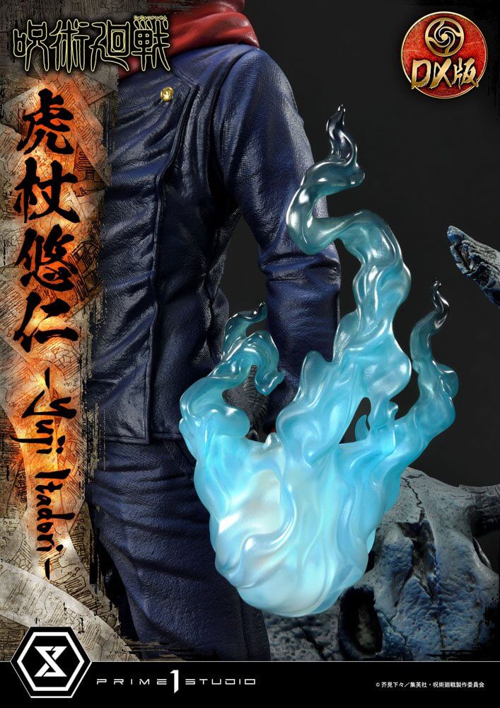 Jujutsu Kaisen Premium Masterline Series Statue Yuji Itadori Deluxe Version 38cm - Scale Statue - Prime 1 Studio - Hobby Figures UK