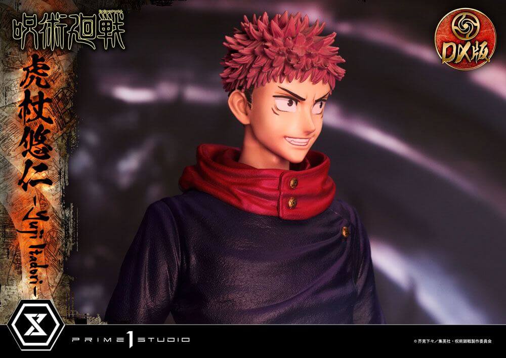 Jujutsu Kaisen Premium Masterline Series Statue Yuji Itadori Deluxe Version 38cm - Scale Statue - Prime 1 Studio - Hobby Figures UK
