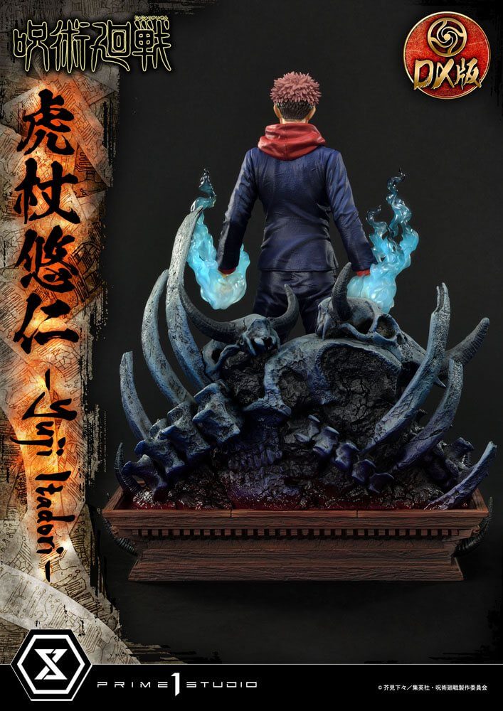 Jujutsu Kaisen Premium Masterline Series Statue Yuji Itadori Deluxe Version 38cm - Scale Statue - Prime 1 Studio - Hobby Figures UK