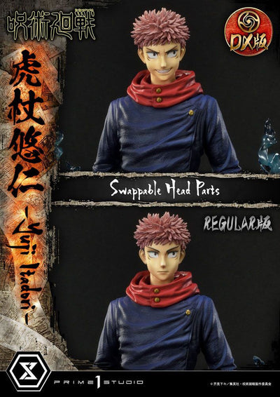 Jujutsu Kaisen Premium Masterline Series Statue Yuji Itadori Deluxe Version 38cm - Scale Statue - Prime 1 Studio - Hobby Figures UK