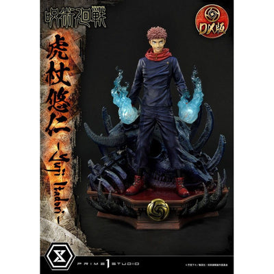 Jujutsu Kaisen Premium Masterline Series Statue Yuji Itadori Deluxe Version 38cm - Scale Statue - Prime 1 Studio - Hobby Figures UK