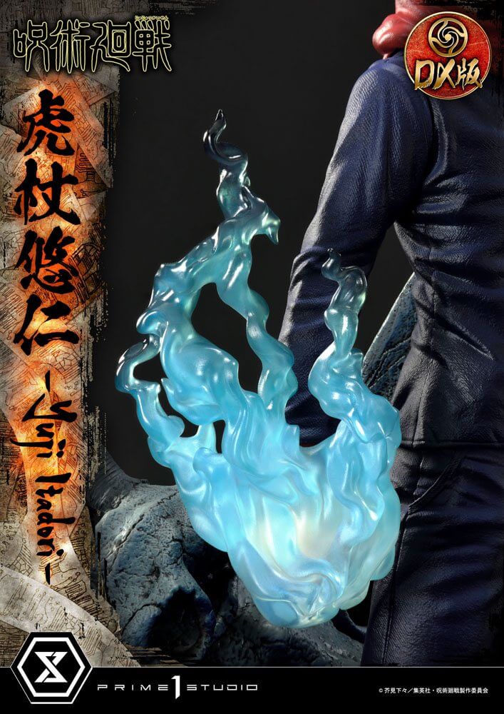 Jujutsu Kaisen Premium Masterline Series Statue Yuji Itadori Deluxe Version 38cm - Scale Statue - Prime 1 Studio - Hobby Figures UK