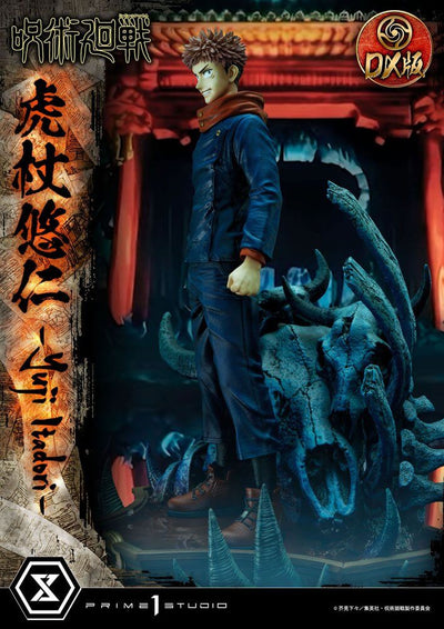 Jujutsu Kaisen Premium Masterline Series Statue Yuji Itadori Deluxe Version 38cm - Scale Statue - Prime 1 Studio - Hobby Figures UK