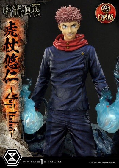 Jujutsu Kaisen Premium Masterline Series Statue Yuji Itadori Deluxe Version 38cm - Scale Statue - Prime 1 Studio - Hobby Figures UK