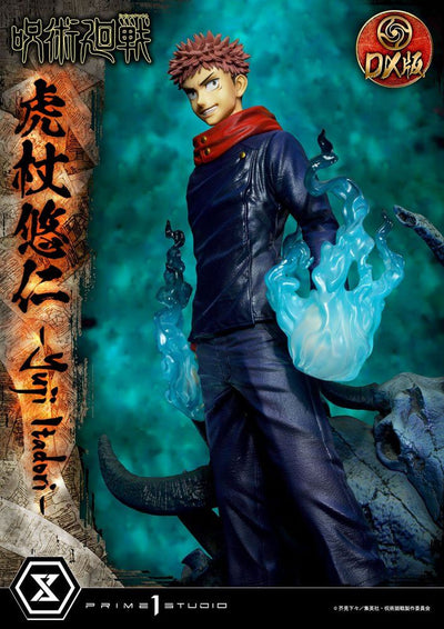 Jujutsu Kaisen Premium Masterline Series Statue Yuji Itadori Deluxe Version 38cm - Scale Statue - Prime 1 Studio - Hobby Figures UK