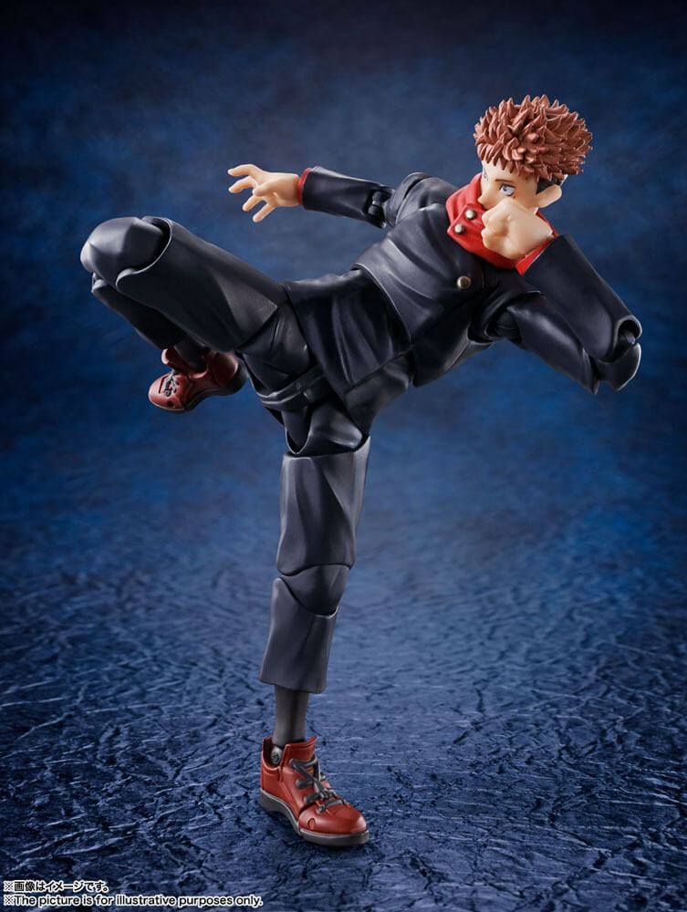 Jujutsu Kaisen S.H. Figuarts Action Figure Yuji Itadori 15cm - Action Figures - Bandai Tamashii Nations - Hobby Figures UK