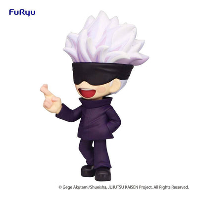 Jujutsu Kaisen Toonize PVC Statue Satoru Gojo Cartoon Colour Ver. 14cm - Mini Figures - Furyu - Hobby Figures UK