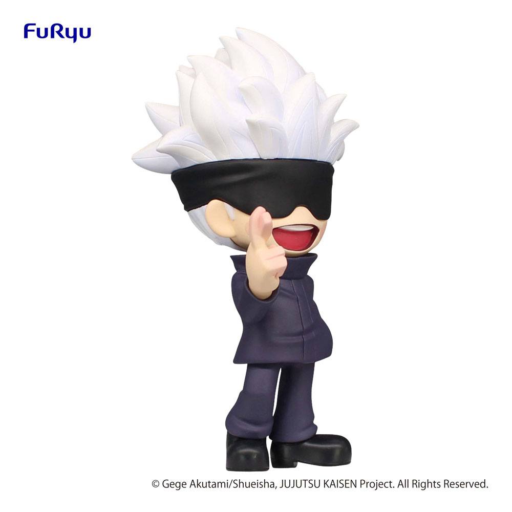 Jujutsu Kaisen Toonize PVC Statue Satoru Gojo Normal Colour Ver. 14cm - Mini Figures - Furyu - Hobby Figures UK