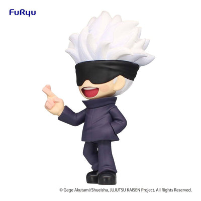 Jujutsu Kaisen Toonize PVC Statue Satoru Gojo Normal Colour Ver. 14cm - Mini Figures - Furyu - Hobby Figures UK