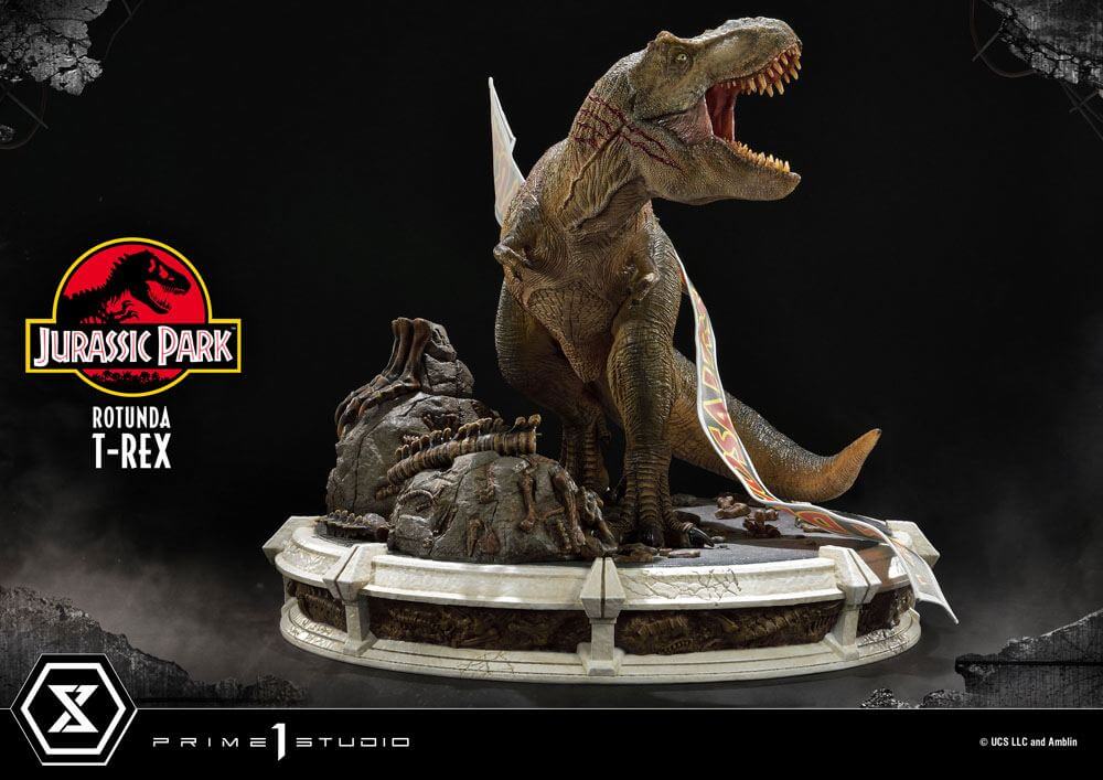 Jurassic Park Statue 1/6 Rotunda T-Rex 37cm - Scale Statue - Prime 1 Studio - Hobby Figures UK