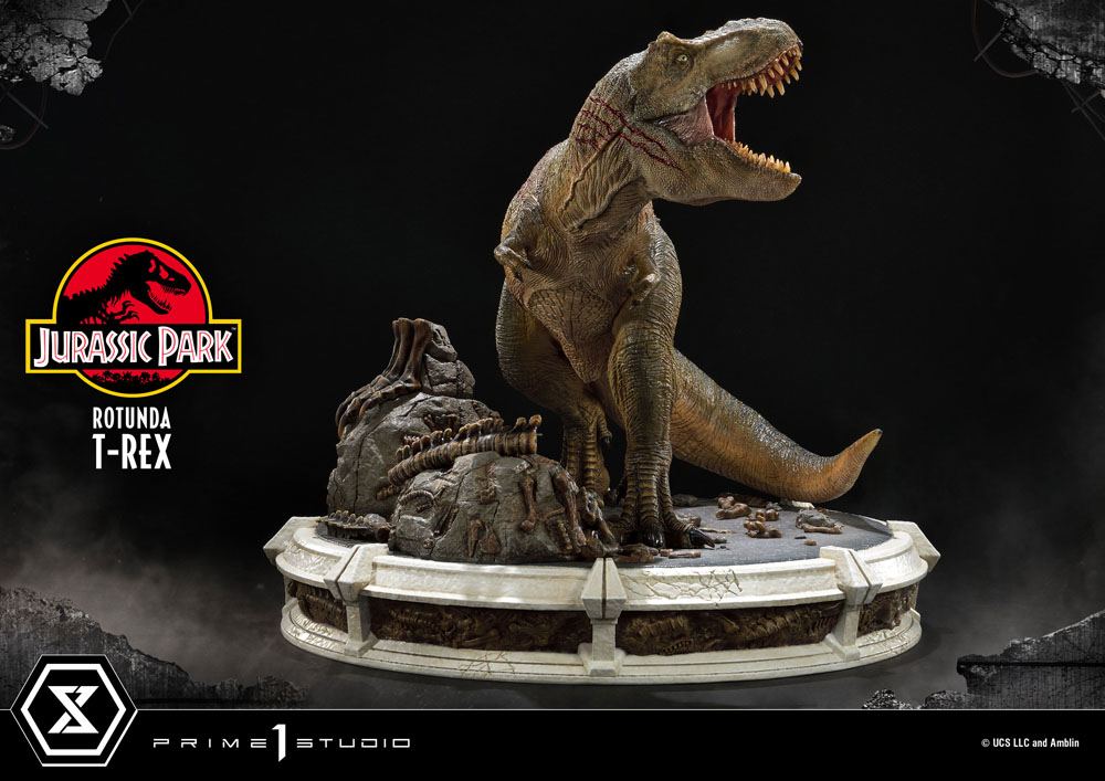 Jurassic Park Statue 1/6 Rotunda T-Rex 37cm - Scale Statue - Prime 1 Studio - Hobby Figures UK