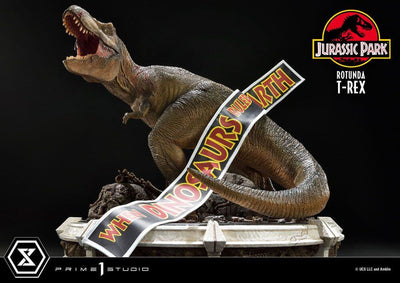 Jurassic Park Statue 1/6 Rotunda T-Rex 37cm - Scale Statue - Prime 1 Studio - Hobby Figures UK