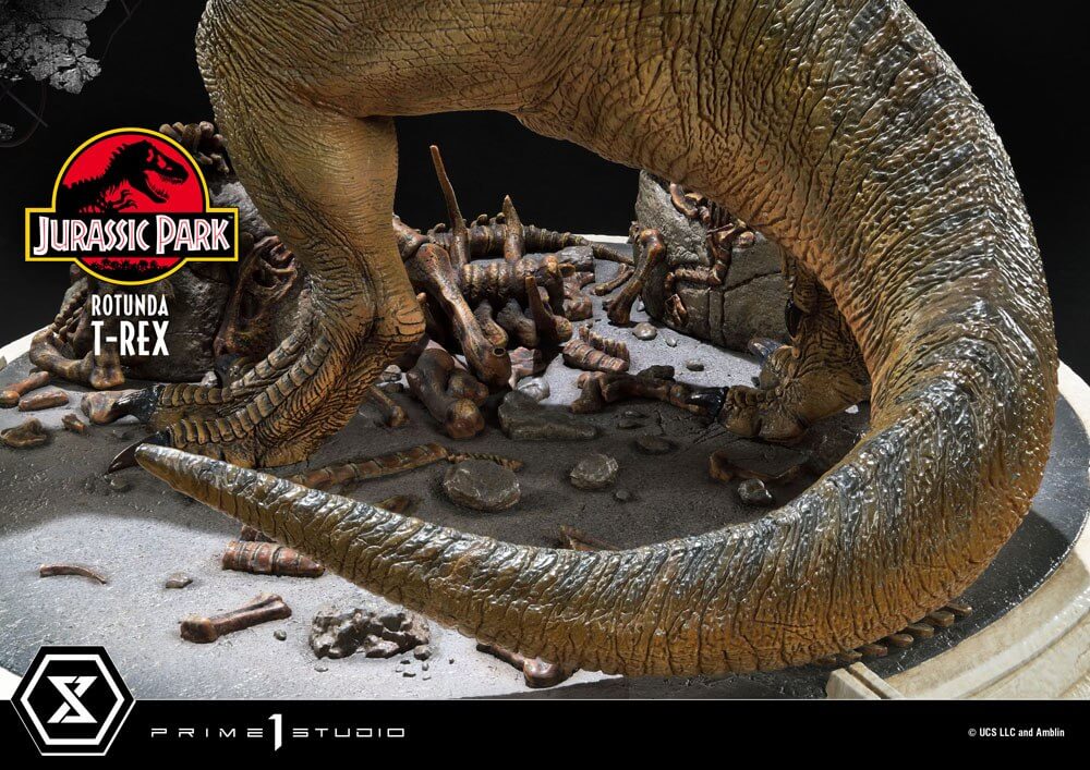 Jurassic Park Statue 1/6 Rotunda T-Rex 37cm - Scale Statue - Prime 1 Studio - Hobby Figures UK