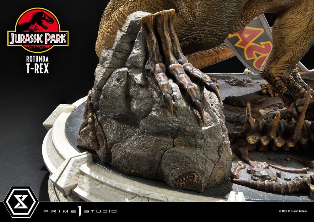 Jurassic Park Statue 1/6 Rotunda T-Rex 37cm - Scale Statue - Prime 1 Studio - Hobby Figures UK