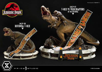 Jurassic Park Statue 1/6 Rotunda T-Rex 37cm - Scale Statue - Prime 1 Studio - Hobby Figures UK