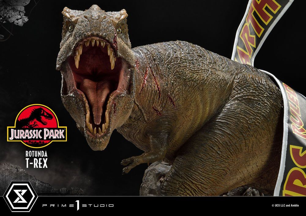 Jurassic Park Statue 1/6 Rotunda T-Rex 37cm - Scale Statue - Prime 1 Studio - Hobby Figures UK