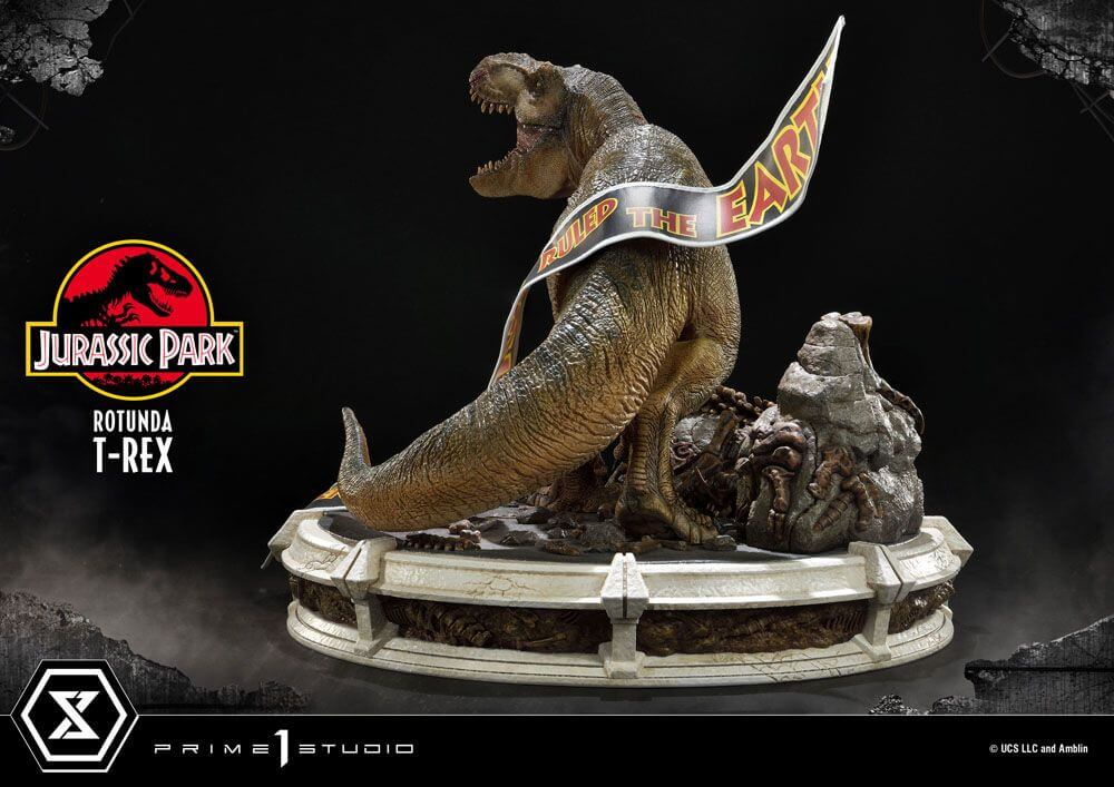 Jurassic Park Statue 1/6 Rotunda T-Rex 37cm - Scale Statue - Prime 1 Studio - Hobby Figures UK