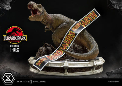 Jurassic Park Statue 1/6 Rotunda T-Rex 37cm - Scale Statue - Prime 1 Studio - Hobby Figures UK