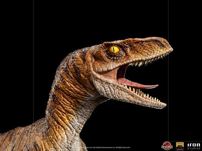Jurassic World The Lost World Deluxe Art Scale Statue 1/10 Velociraptor 18cm - Scale Statue - Iron Studios - Hobby Figures UK
