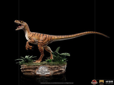 Jurassic World The Lost World Deluxe Art Scale Statue 1/10 Velociraptor 18cm - Scale Statue - Iron Studios - Hobby Figures UK