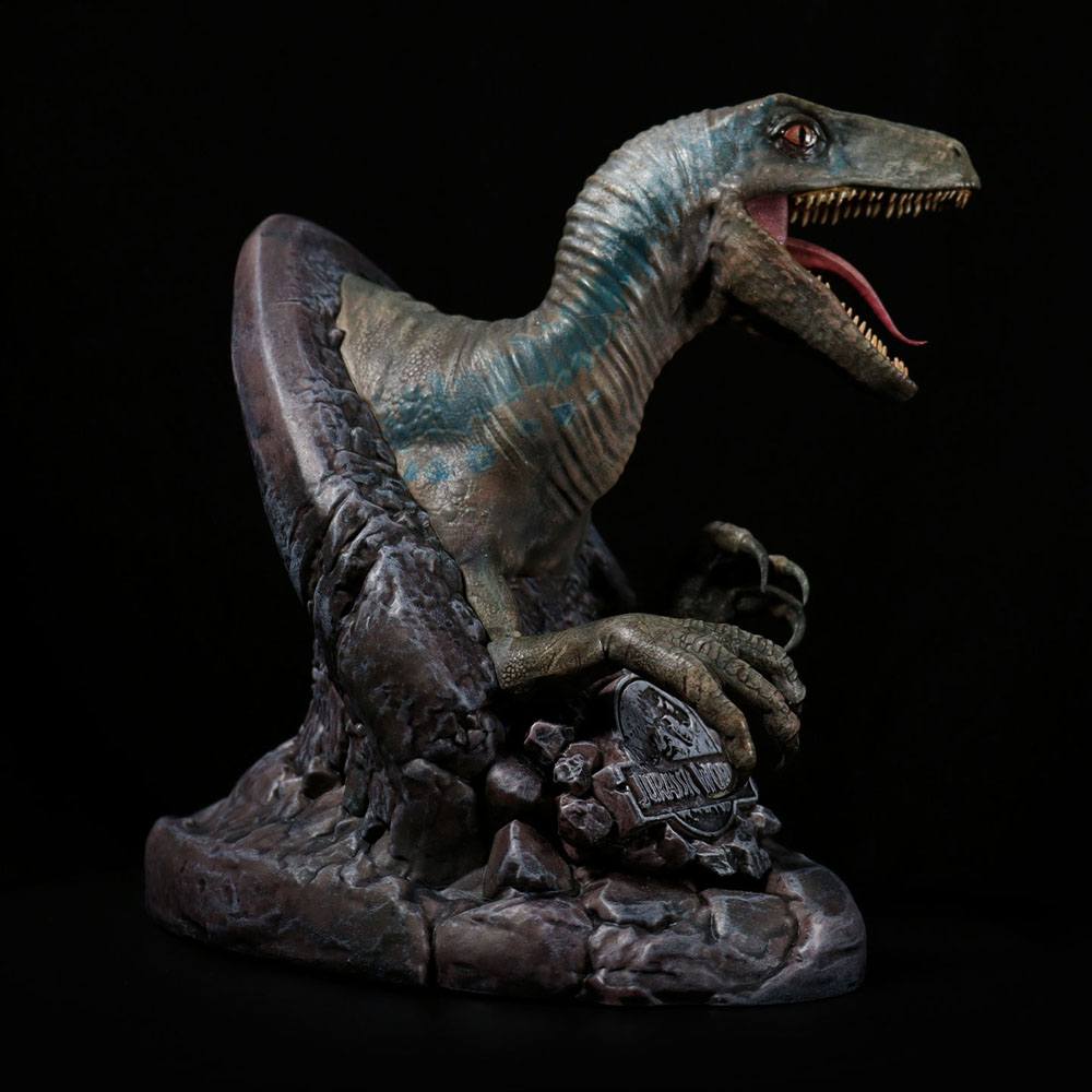 Jurassic World Bust Blue Limited Edition 15cm - Scale Statue - FaNaTtik - Hobby Figures UK