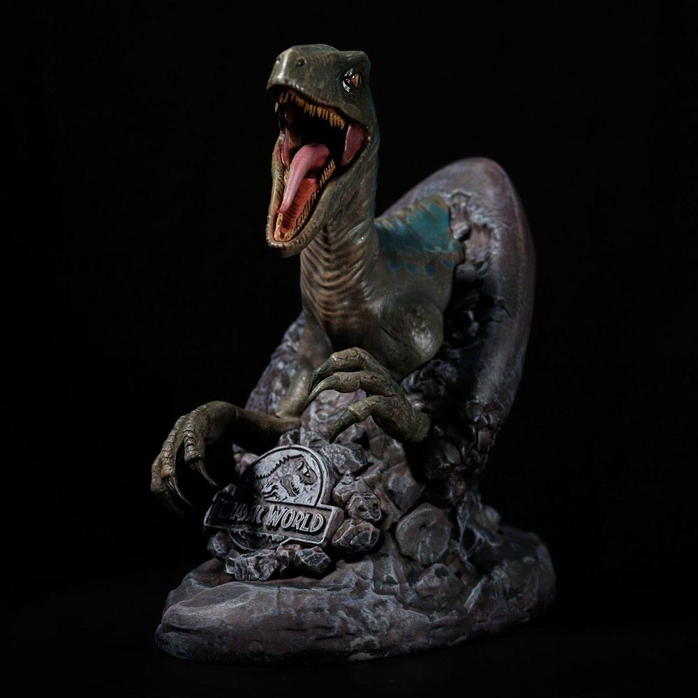 Jurassic World Bust Blue Limited Edition 15cm - Scale Statue - FaNaTtik - Hobby Figures UK