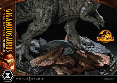 Jurassic World: Dominion Legacy Museum Collection Statue 1/15 Giganotosaurus Final Battle Regular Version 48cm - Scale Statue - Prime 1 Studio - Hobby Figures UK