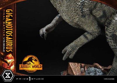 Jurassic World: Dominion Legacy Museum Collection Statue 1/15 Giganotosaurus Final Battle Regular Version 48cm - Scale Statue - Prime 1 Studio - Hobby Figures UK