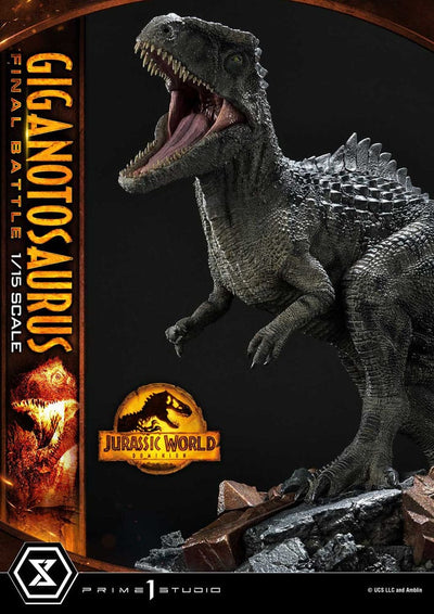 Jurassic World: Dominion Legacy Museum Collection Statue 1/15 Giganotosaurus Final Battle Regular Version 48cm - Scale Statue - Prime 1 Studio - Hobby Figures UK