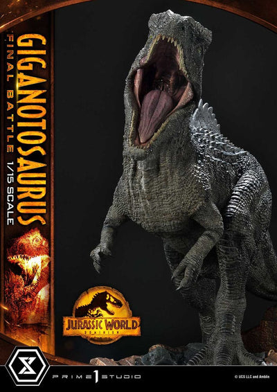 Jurassic World: Dominion Legacy Museum Collection Statue 1/15 Giganotosaurus Final Battle Regular Version 48cm - Scale Statue - Prime 1 Studio - Hobby Figures UK