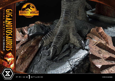 Jurassic World: Dominion Legacy Museum Collection Statue 1/15 Giganotosaurus Final Battle Regular Version 48cm - Scale Statue - Prime 1 Studio - Hobby Figures UK