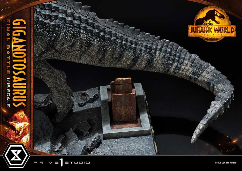 Jurassic World: Dominion Legacy Museum Collection Statue 1/15 Giganotosaurus Final Battle Regular Version 48cm - Scale Statue - Prime 1 Studio - Hobby Figures UK