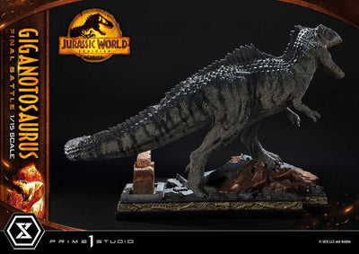 Jurassic World: Dominion Legacy Museum Collection Statue 1/15 Giganotosaurus Final Battle Regular Version 48cm - Scale Statue - Prime 1 Studio - Hobby Figures UK