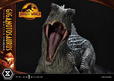 Jurassic World: Dominion Legacy Museum Collection Statue 1/15 Giganotosaurus Final Battle Regular Version 48cm - Scale Statue - Prime 1 Studio - Hobby Figures UK