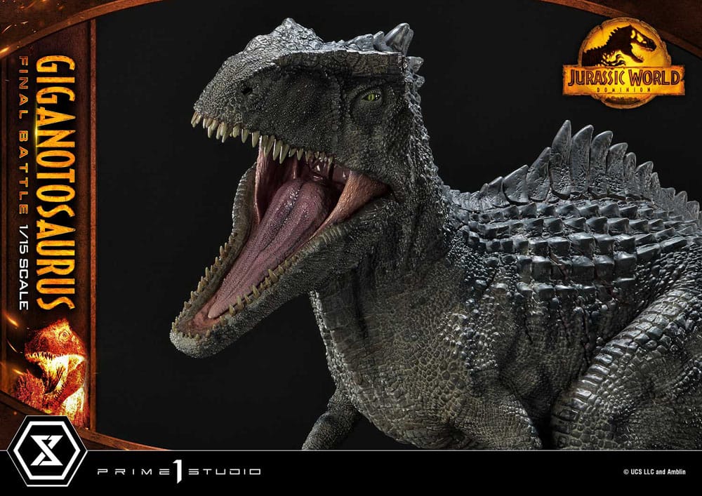 Jurassic World: Dominion Legacy Museum Collection Statue 1/15 Giganotosaurus Final Battle Regular Version 48cm - Scale Statue - Prime 1 Studio - Hobby Figures UK