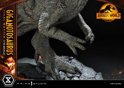 Jurassic World: Dominion Legacy Museum Collection Statue 1/15 Giganotosaurus Final Battle Regular Version 48cm - Scale Statue - Prime 1 Studio - Hobby Figures UK