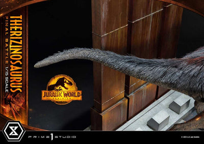 Jurassic World: Dominion Legacy Museum Collection Statue 1/15 Therizinosaurus Final Battle Bonus Version 55cm - Scale Statue - Prime 1 Studio - Hobby Figures UK