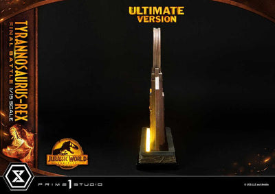 Jurassic World: Dominion Legacy Museum Collection Statue 1/15 Tyrannosaurus-Rex Final Battle Ultimate Version 38cm - Scale Statue - Prime 1 Studio - Hobby Figures UK