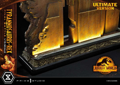 Jurassic World: Dominion Legacy Museum Collection Statue 1/15 Tyrannosaurus-Rex Final Battle Ultimate Version 38cm - Scale Statue - Prime 1 Studio - Hobby Figures UK